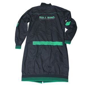 Bellbird Women’s 3XL XXXL Black Green Colorblock Athletic‎ Full Zip Dress Midi